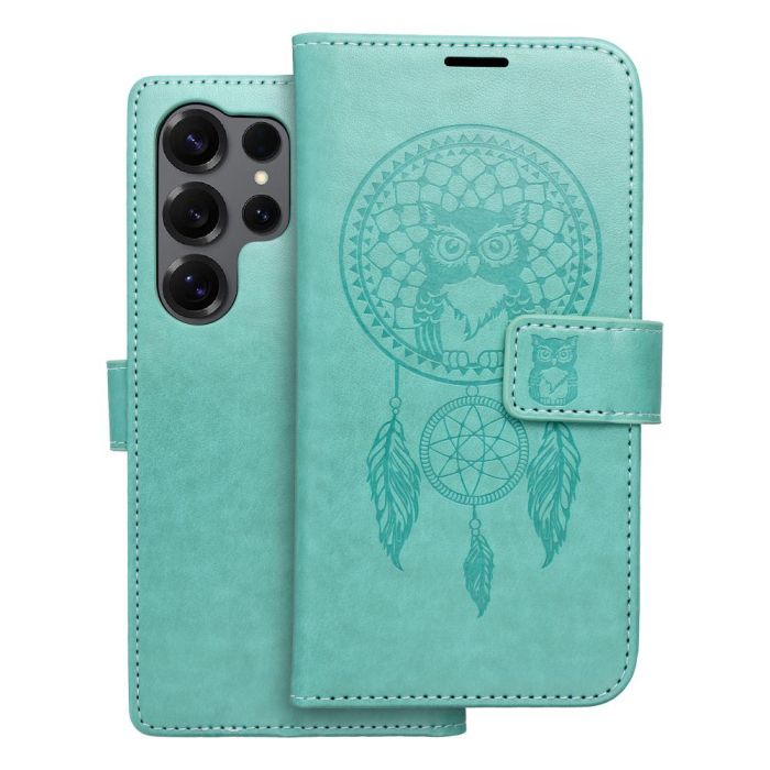 MEZZO Book case for SAMSUNG S25 Ultra dreamcatcher green