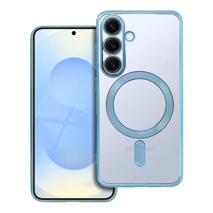 Obal ELECTRO MAG COVER MagSafe Samsung Galaxy S25 5G S931 modrý