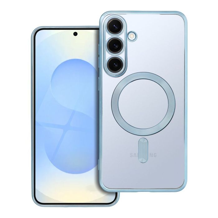 Obal ELECTRO MAG COVER MagSafe Samsung Galaxy S25 Plus 5G S936 modrý