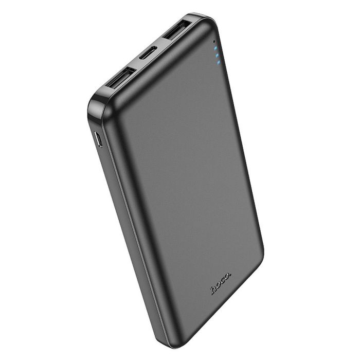 HOCO J100 Powerbank 10 000 mAh 2,1A  - čierny