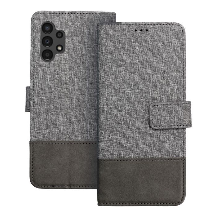 Gomma Book Samsung A13 LTE - sivý (s prackou)