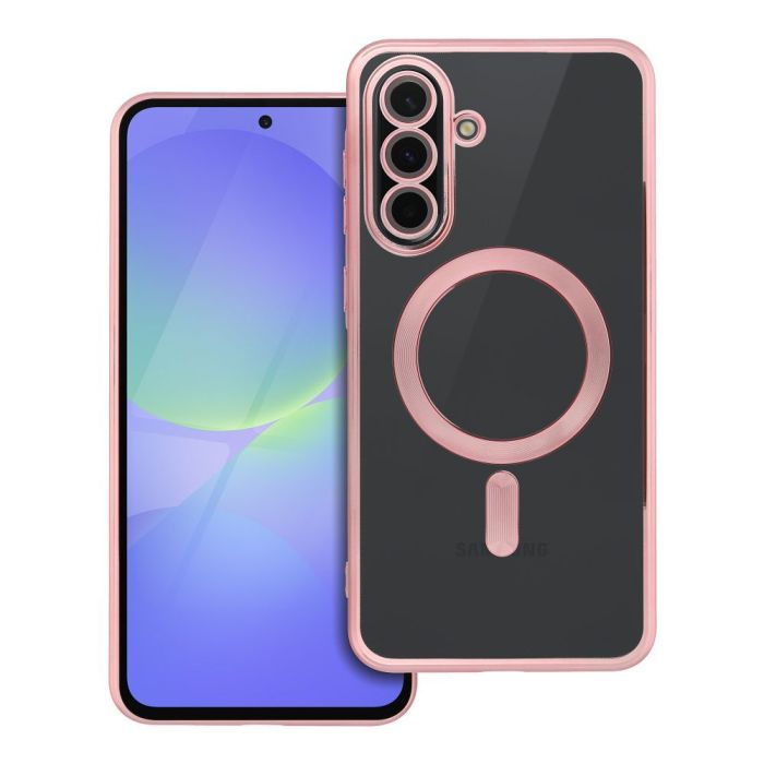Obal ELECTRO MAG COVER MagSafe Samsung Galaxy A36 5G A366  ružovo zlatý