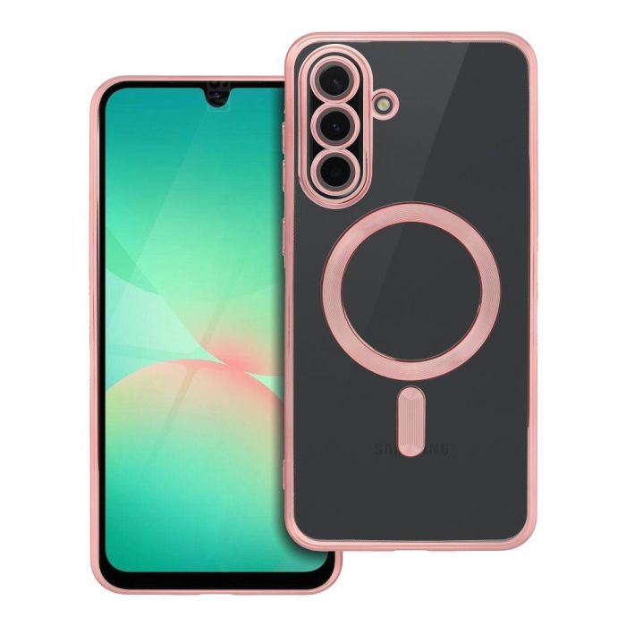 Obal ELECTRO MAG COVER MagSafe Samsung Galaxy A56 5G A566 ružovo zlatý