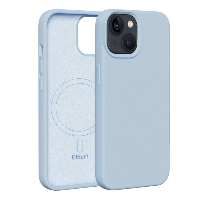 Etteri Silicone Magsafe TPU iPhone 14 - svetlo-modré
