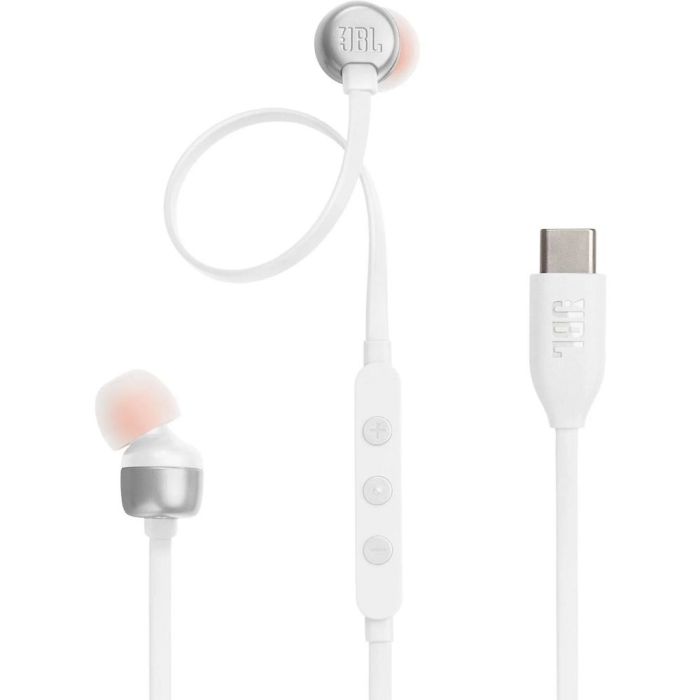 JBL Tune 310C In-Ear USB-C Headphones White