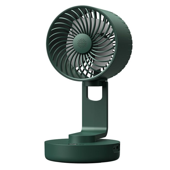 Stolový ventilátor W20;  4000 mAh - zelený