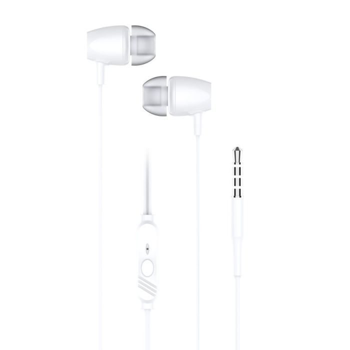 Blue Star PA-E67 Jack 3,5 mm Mic. 1,2 m biele