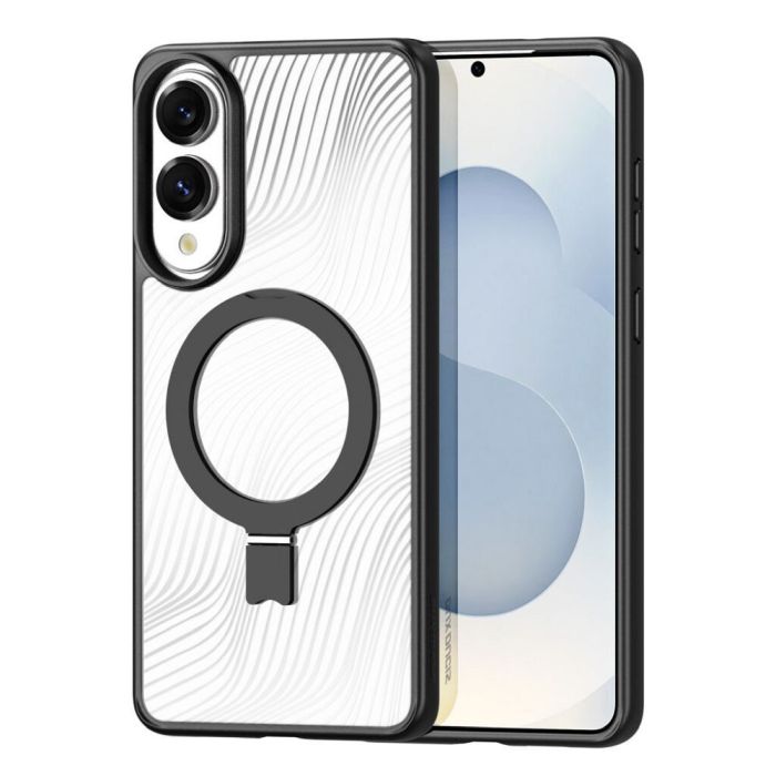 Dux Ducis AIMO MagSafe Stand TPC Samsung S25 Edge - čierne