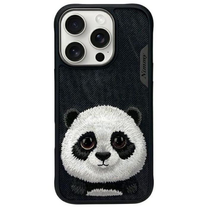 NIMMY case BIG EYED PET 2.0 Panda for IPHONE 16 Pro Max black
