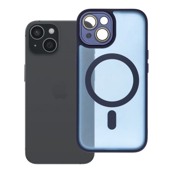Obal Variete Mag Cover MagSafe Apple iPhone 15 modrý