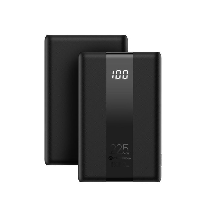 FORCELL F-ENERGY P10K2 Energo powerbank PD QC3.0 3A 22,5W 10000 mAh black