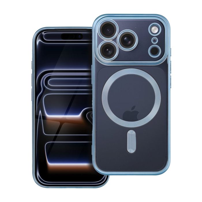 Obal ELECTRO MAG COVER MagSafe Apple iPhone 17 Pro modrý