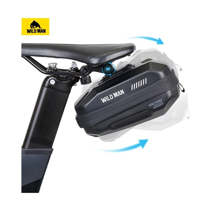WILDMAN M90, taška na bicykel pod sedadlo 1L (4-7), čierna