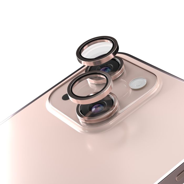 Ochranné sklo na fotoaparát Etteri Camera Lens Protector Apple iPhone 13/13 Mini ružové
