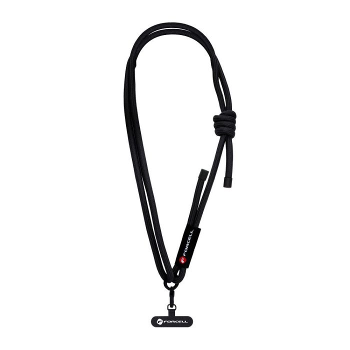 FORCELL F-DESIGN S10X165, šnúrka na krk, 82.5cm, čierna