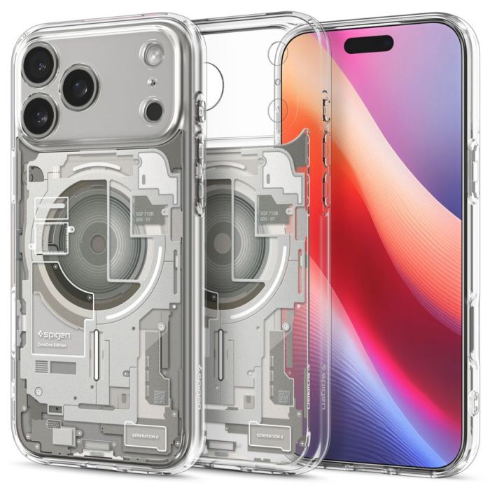 SPIGEN ULTRA HYBRID MAG MagSafe IPHONE 17 Pro zero one natural tutanium