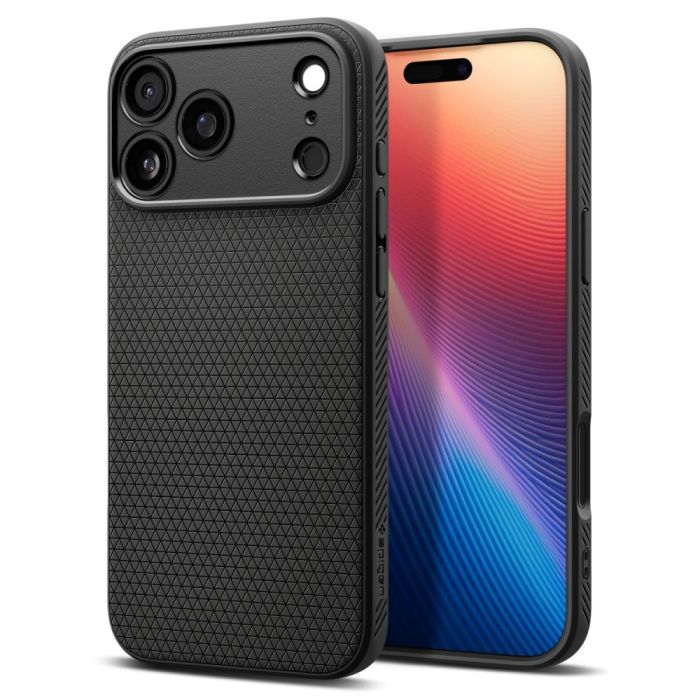 Spigen Liquid AIR iPhone 17 Pro Max matte black