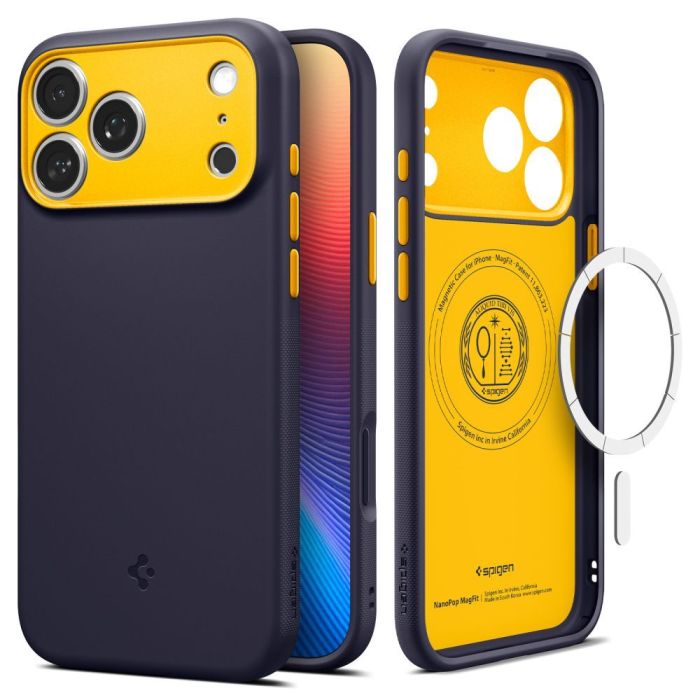 SPIGEN NANO POP MAG MagSafe IPHONE 17 Pro Max blueberry navy