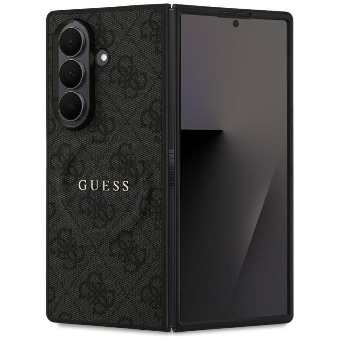 Obal Guess PU Leather 4G Colored Ring Magnetic Samsung Galaxy Z Fold7 5G F966 GUHMZFD7P4MSEGCK čierny