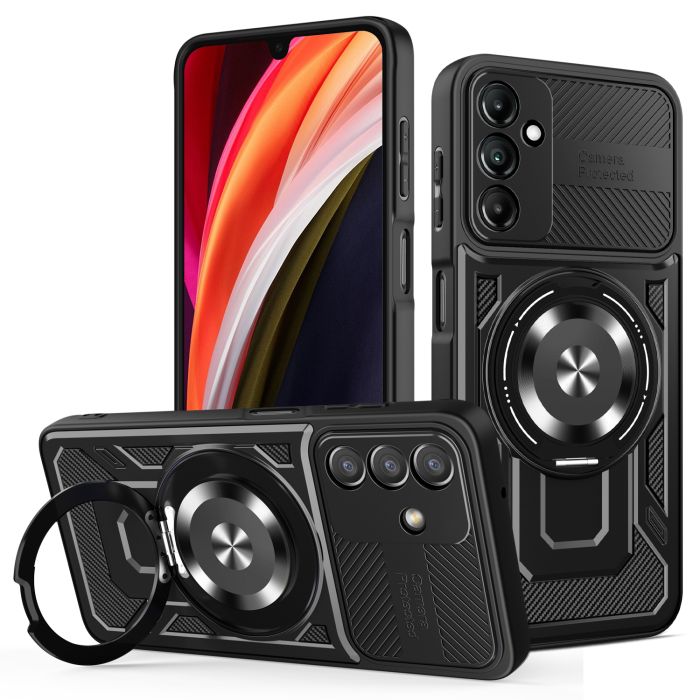 Defender Armor Magsafe TPU/TPC Samsung A17 - čierne