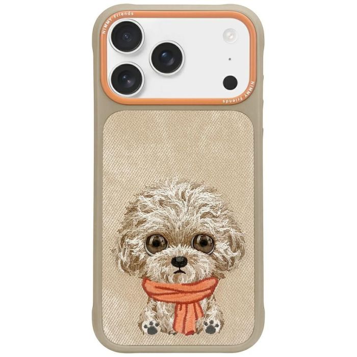NIMMY case BIG EYED PET 2.0 Dog for IPHONE 17 Pro beige