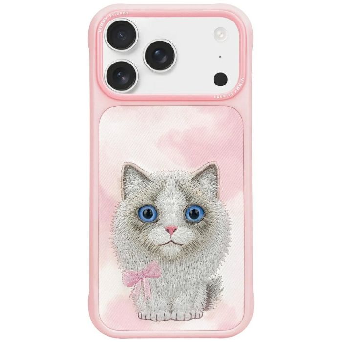 NIMMY case BIG EYED PET 2.0 Cat for IPHONE 17 Pro Max pink