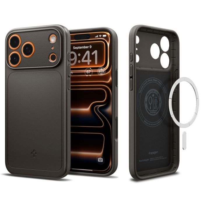 Spigen Thin Fit Mag Magsafe iPhone 17 Pro Max Gunmetal