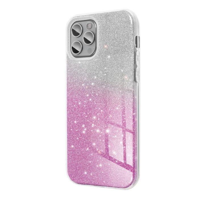 Obal SHINING Samsung Galaxy S26 Plus 5G S947 strieborno ružový