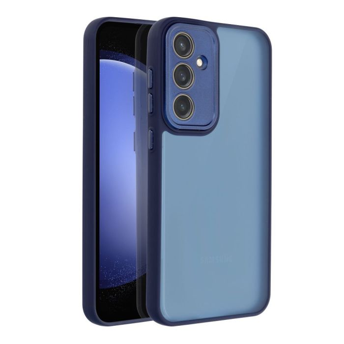Variete Matt TPU/TPC Samsung A57 A576 5G - tmavo-modrý