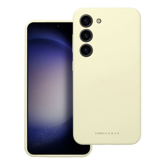 Roar Cloud Skin TPU Samsung A57 A576 5G - svetlo-žlté