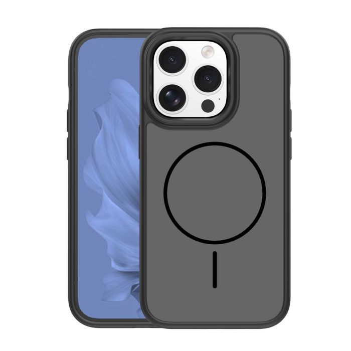 Frame Thin Magsafe TPU iPhone 15 Pro - čierny