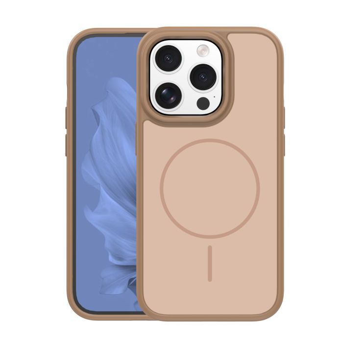 Frame Thin Magsafe TPU/TPC  iPhone 14 Pro - hnedé