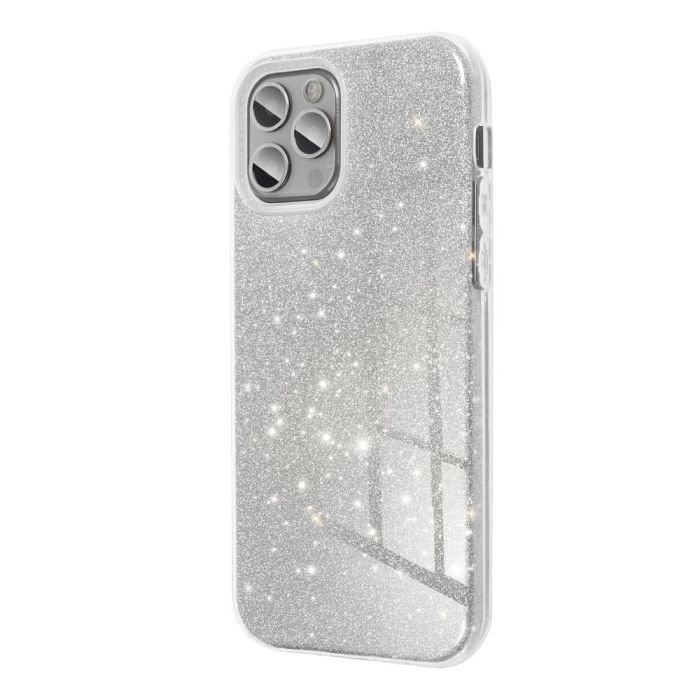 Obal SHINING Xiaomi Redmi Note 15 Pro Plus 5G strieborný