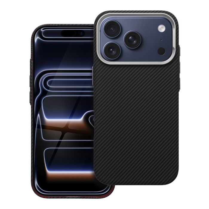 Obal K-Look MagSafe Apple iPhone 17 Pro Max čierny
