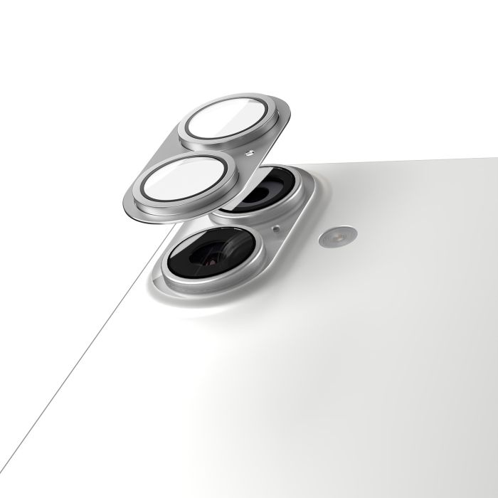 Sklo Etteri Guard objektív fotoaparátu iPhone 17 - strieborné