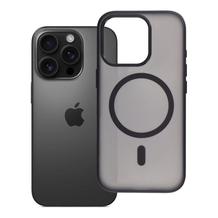 Obal FLEXLINE MAG COVER MagSafe Apple iPhone 16 Pro čierny