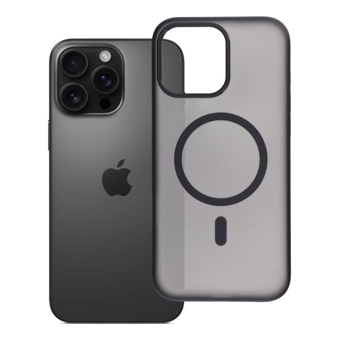 Obal FLEXLINE MAG COVER MagSafe Apple iPhone 16 Pro Max čierny
