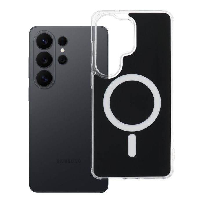 Fusion Magsafe TPU/TPC Samsung S26 Ultra S948 - čierne