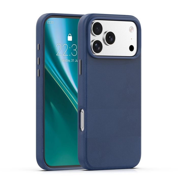 Etteri Elegant Magsafe TPU/TPC iPhone 17 Pro Max - tmavo-modrý
