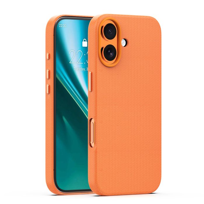 Etteri Elegant Magsafe TPU/TPC iPhone 16 - oranžový