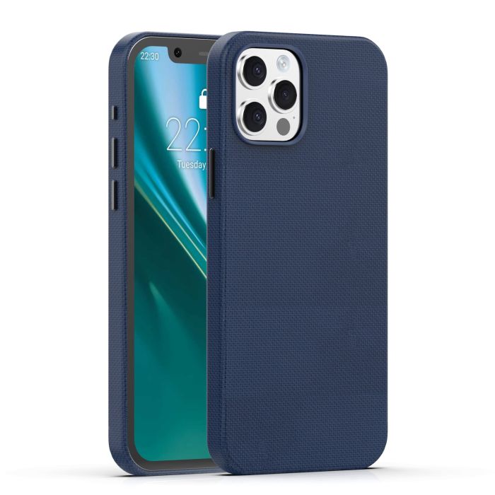 Etteri Elegant Magsafe TPU/TPC iPhone 12/12 Pro - tmavo-modré