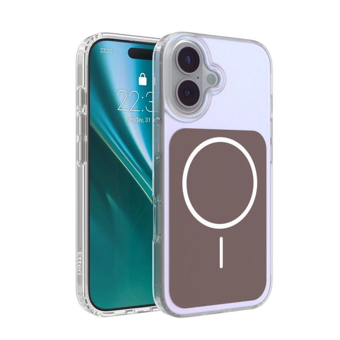 Obal Etteri Hidden Pearl MagSafe Apple iPhone 17 hnedý