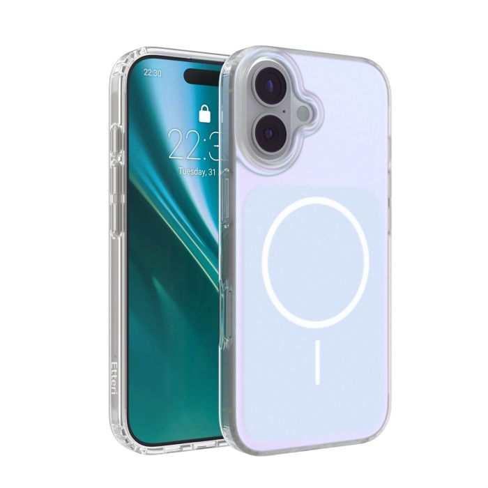 Obal Etteri Hidden Pearl MagSafe Apple iPhone 17 svetlo-modrý