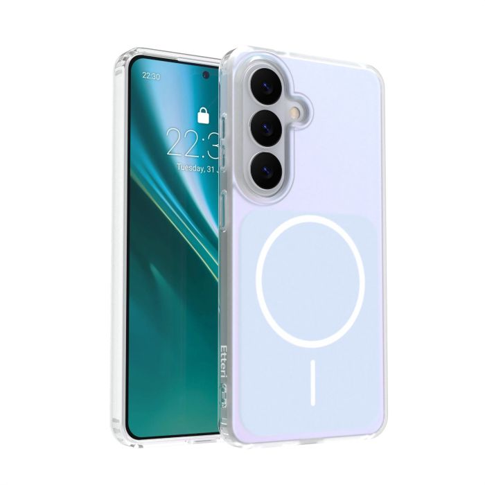 Etteri Hidden Pearl Magsafe TPU Samsung S26 S941 svetlo-modré