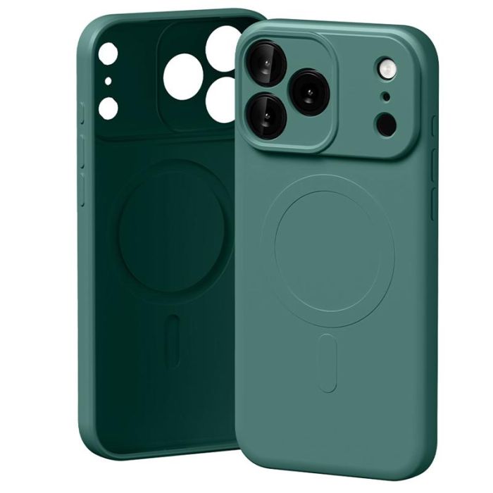 Mercury Semi-Silicone TPU Magsafe iPhone 17 Pro Max - zelené