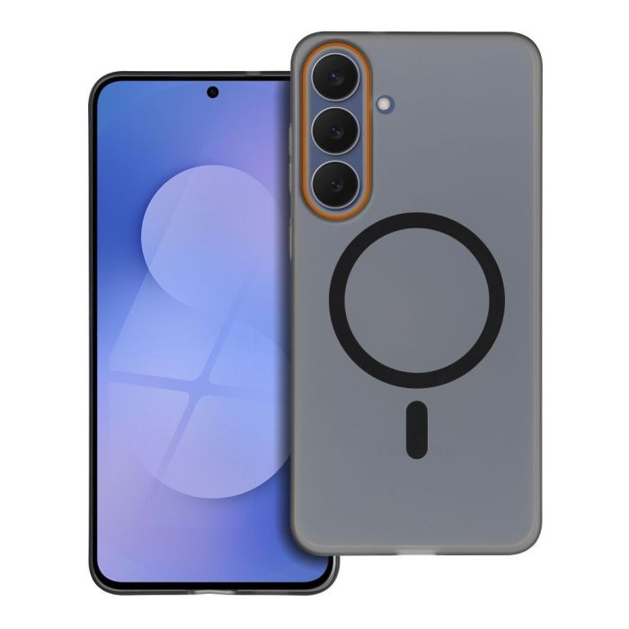 Case GO ORANGE compatible with MagSafe for Xiaomi 17 black
