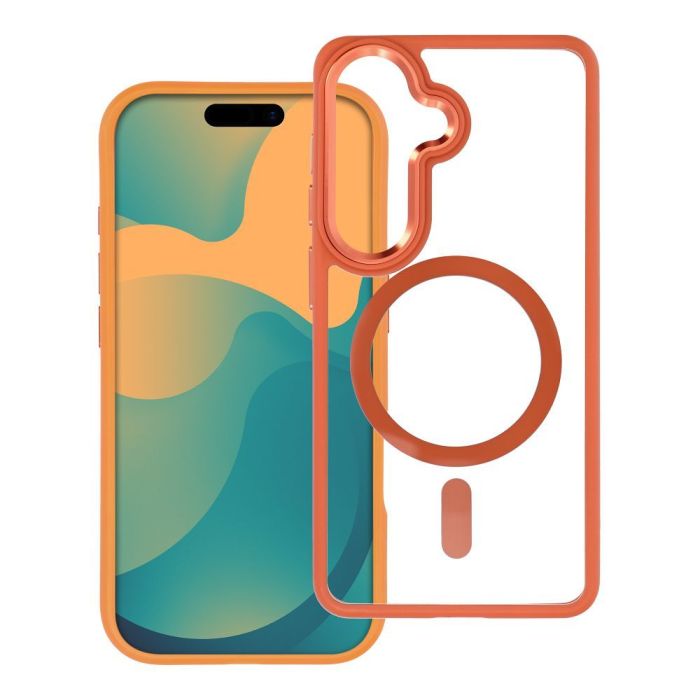 Obal Roar Mag Bumper MagSafe Samsung Galaxy A57 5G A576 oranžový