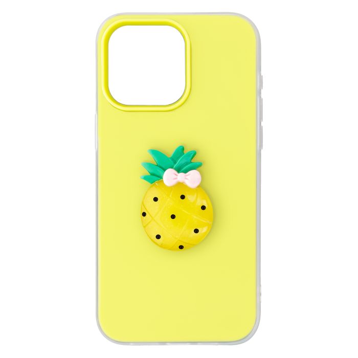 Obal Fruit 2in1 Apple iPhone 16 Pro žltý