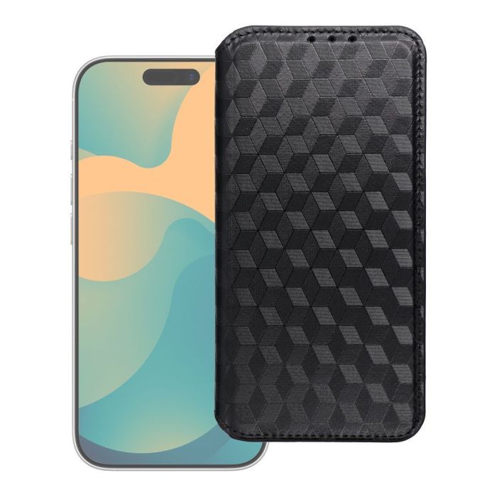 Obal Cubic Book Apple iPhone 17 Pro čierny