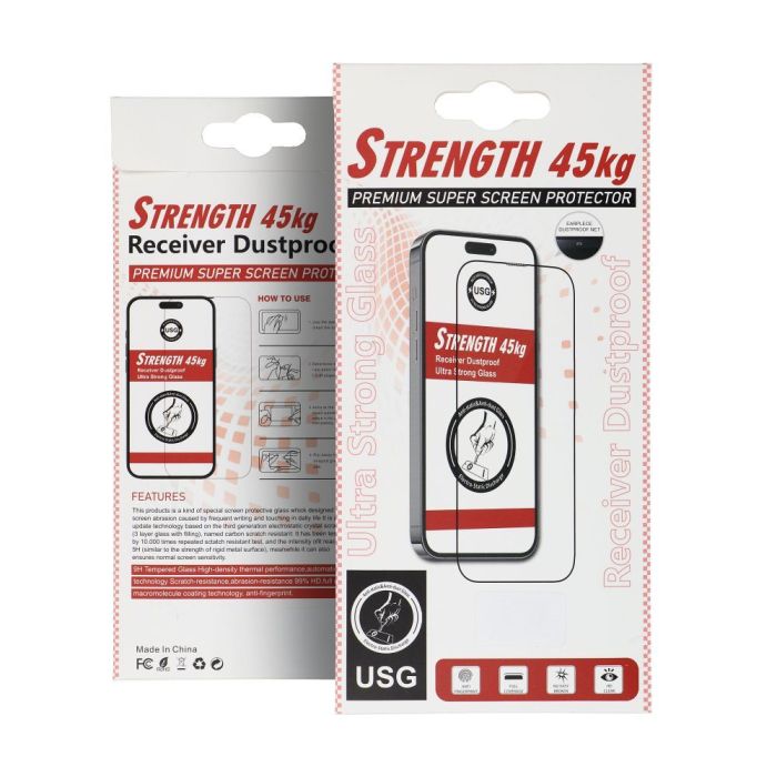 Sklo ULTRA STRONG 45kg Samsung A57 A576 5G - transparentné
